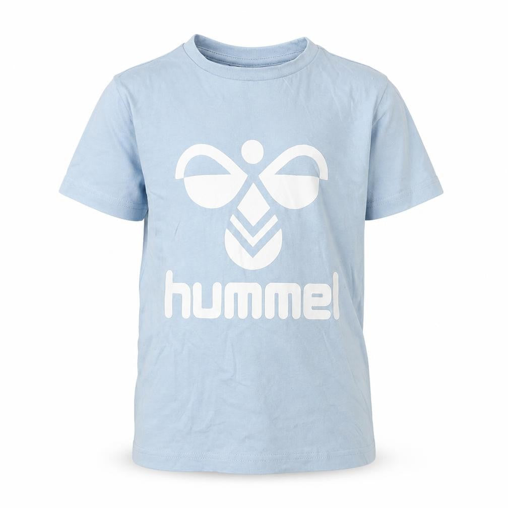 Boys UK Size 3-4 Years Hummel Blue Basic T-Shirt