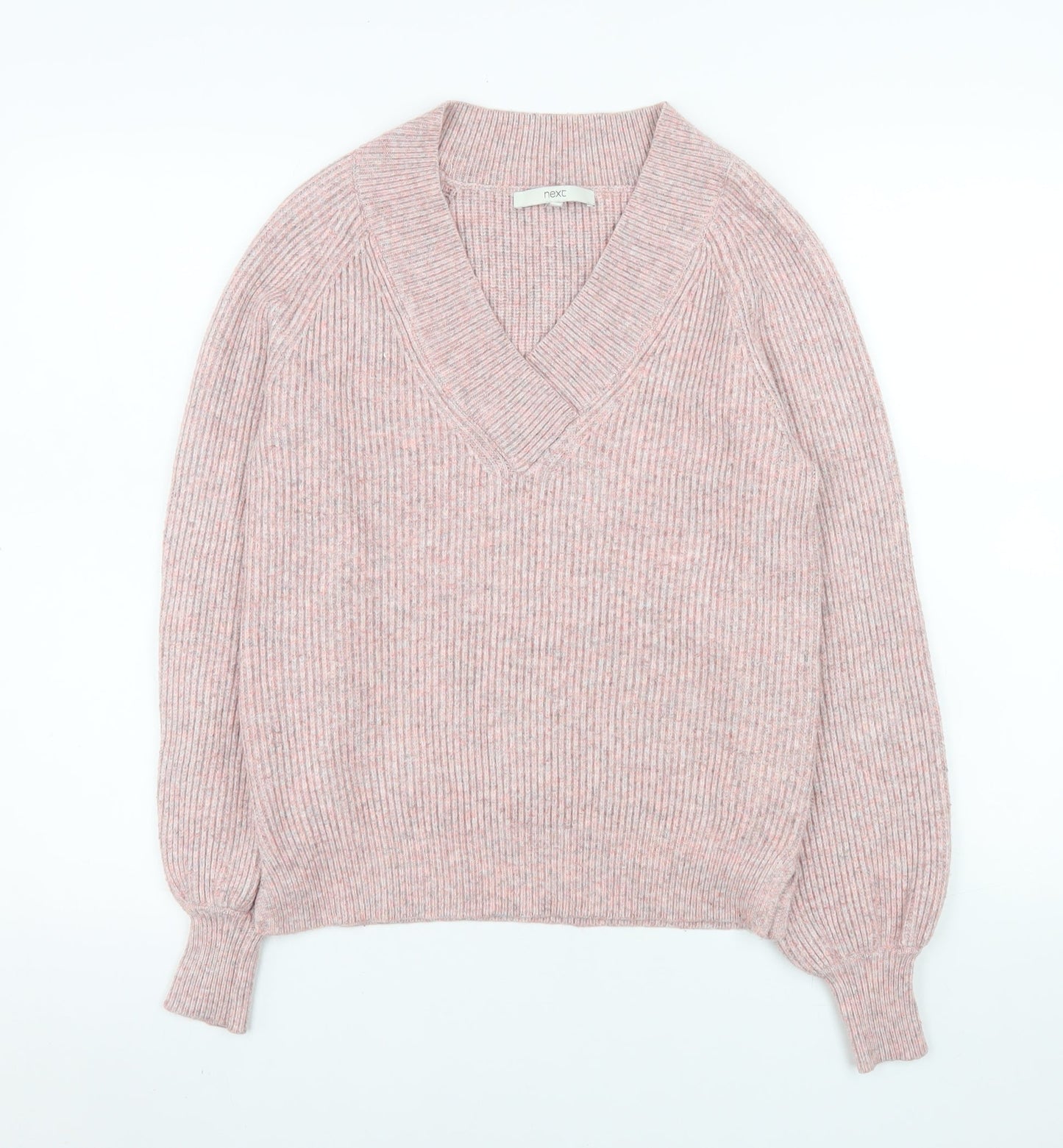 Womens UK Size XS NEXT Pink Pullover Jumper