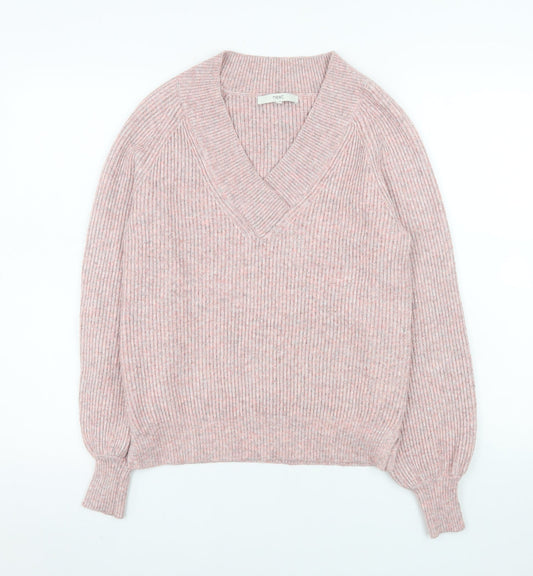 Womens UK Size XS NEXT Pink Pullover Jumper