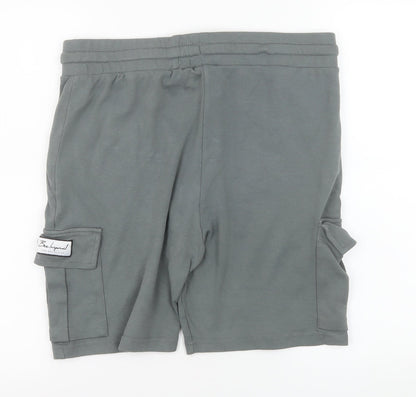 Mens UK Size L Bee Inspired Regular Fit Sweat Shorts