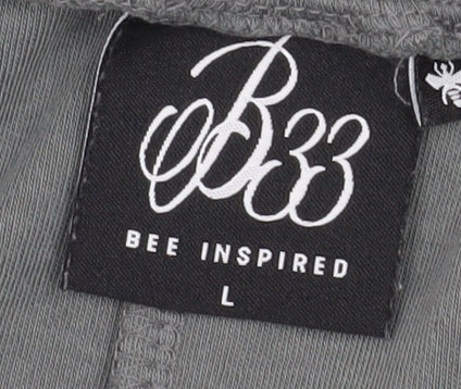 Mens UK Size L Bee Inspired Regular Fit Sweat Shorts