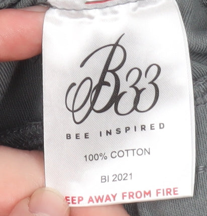 Mens UK Size L Bee Inspired Regular Fit Sweat Shorts