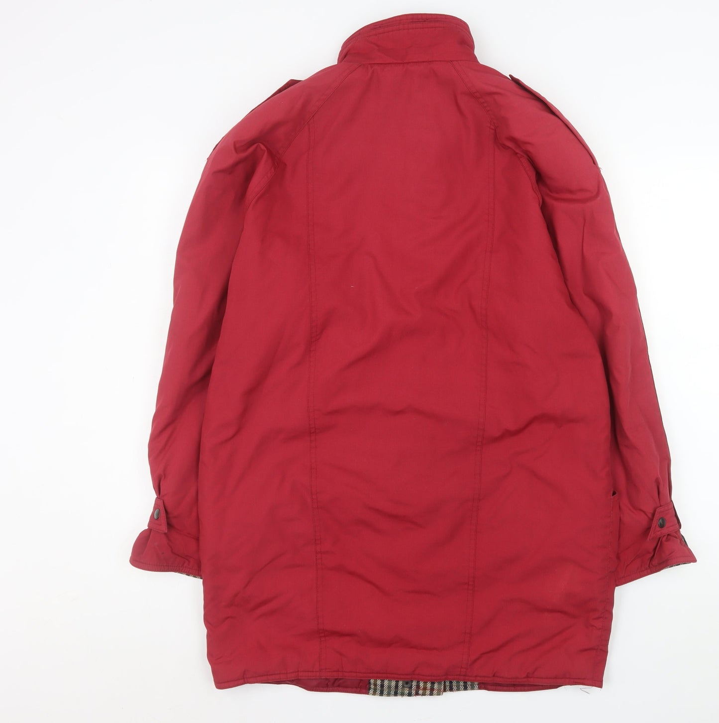 Womens UK Size 10 NuAge Red Rain Coat