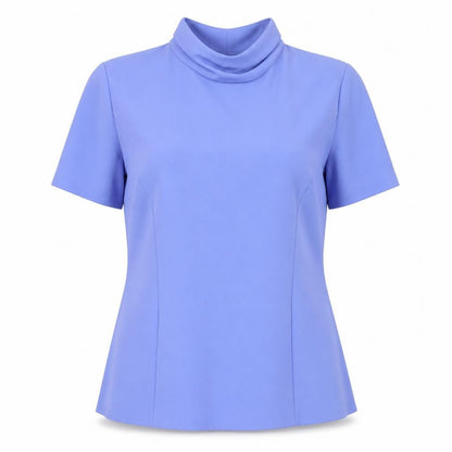 Womens UK Size 14 Berkertex Blue Classic Blouse