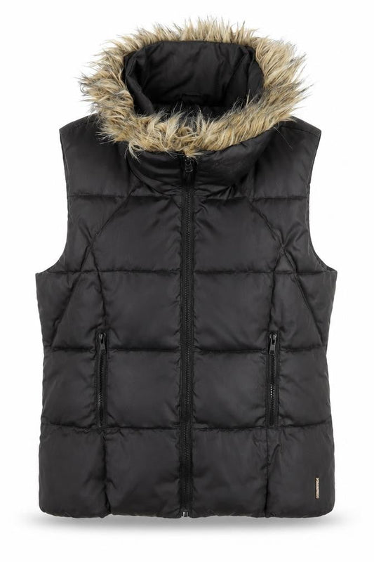 Womens UK Size 12 Firetrap Black Puffer Jacket