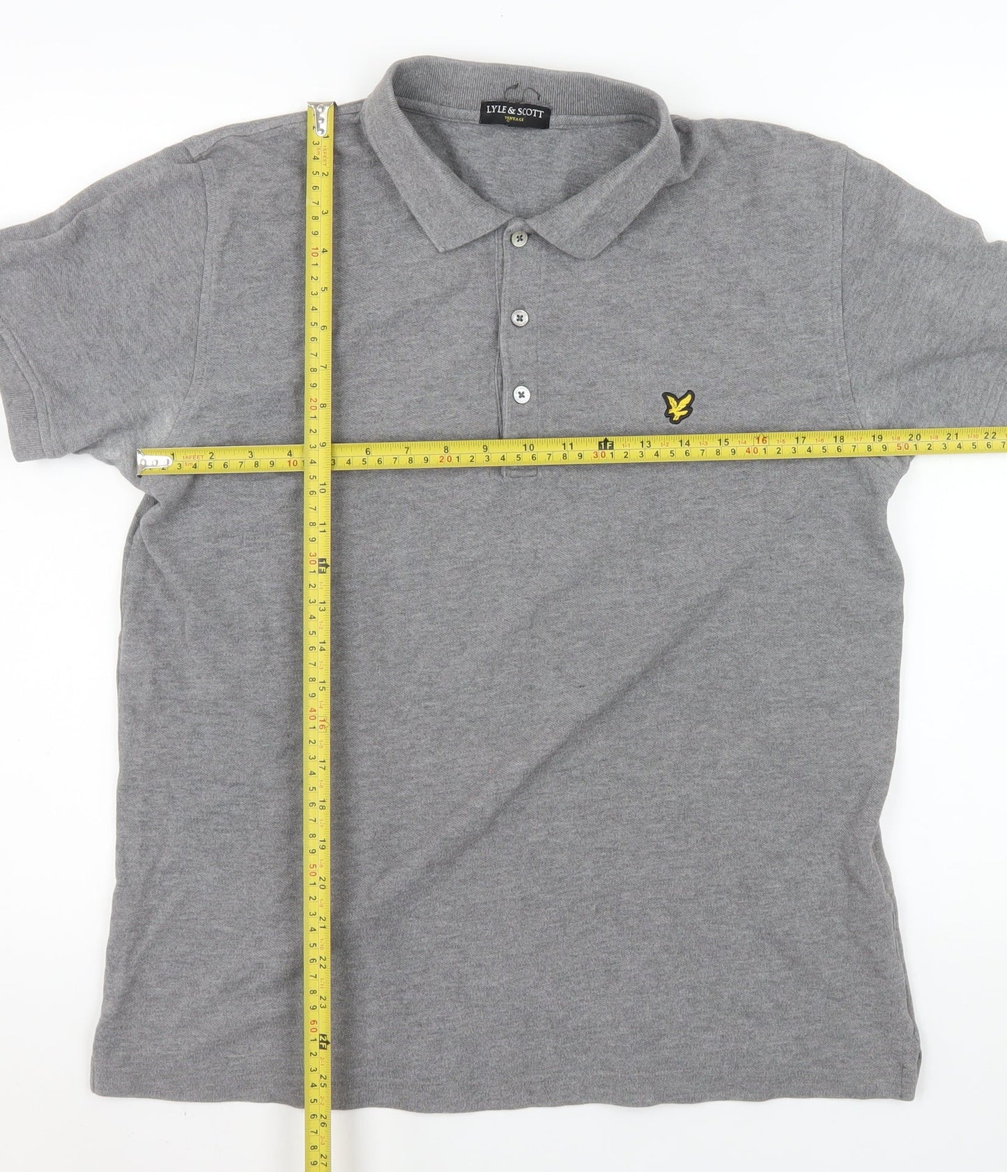 Mens UK Size L Lyle & Scott 100% Cotton Polo Shirt