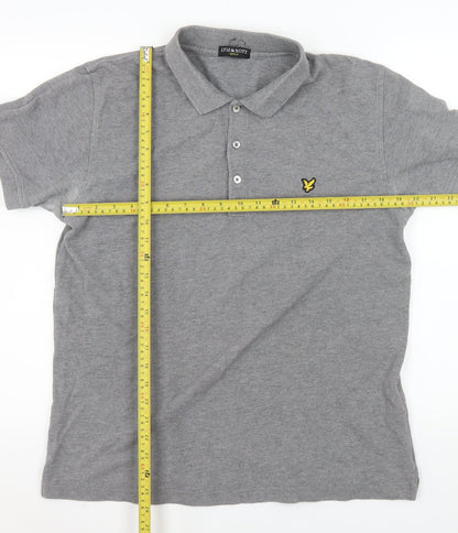 Mens UK Size L Lyle & Scott 100% Cotton Polo Shirt