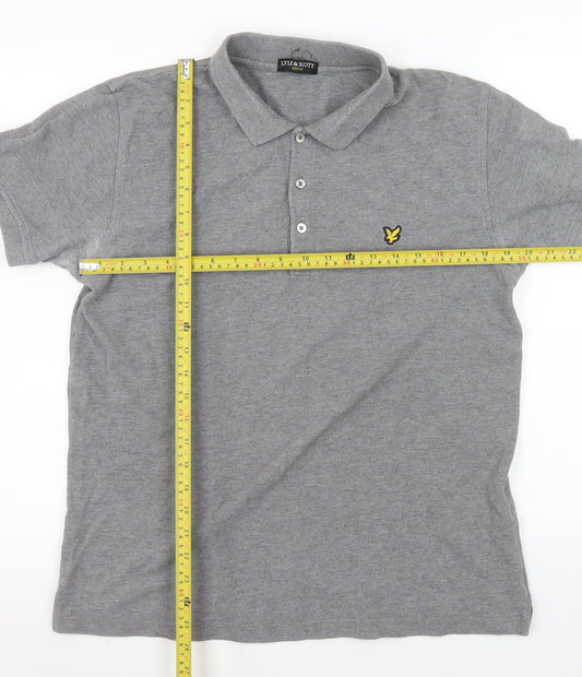 Mens UK Size L Lyle & Scott 100% Cotton Polo Shirt