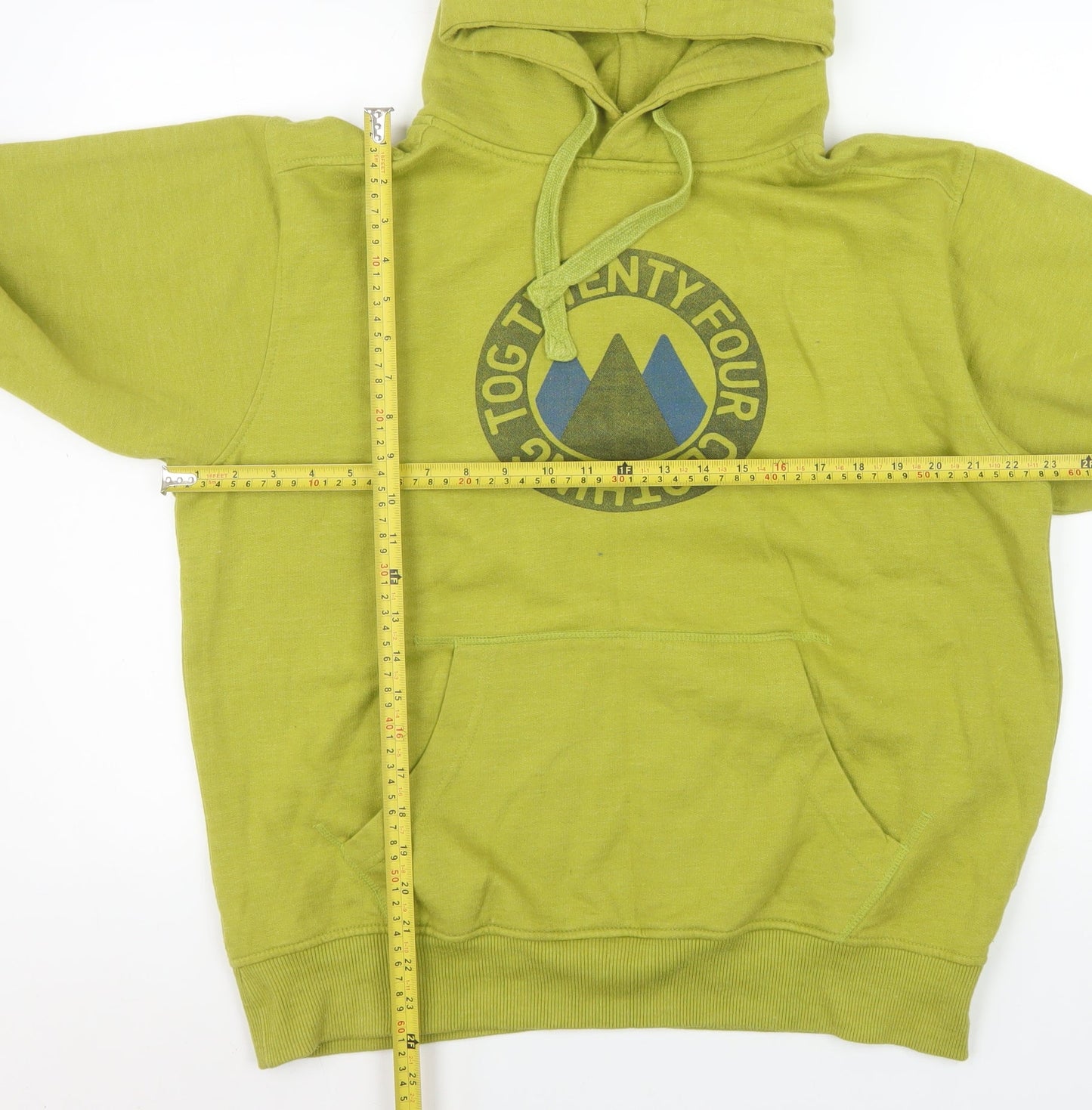Mens UK Size M TOG24 Green Pullover Hoodie