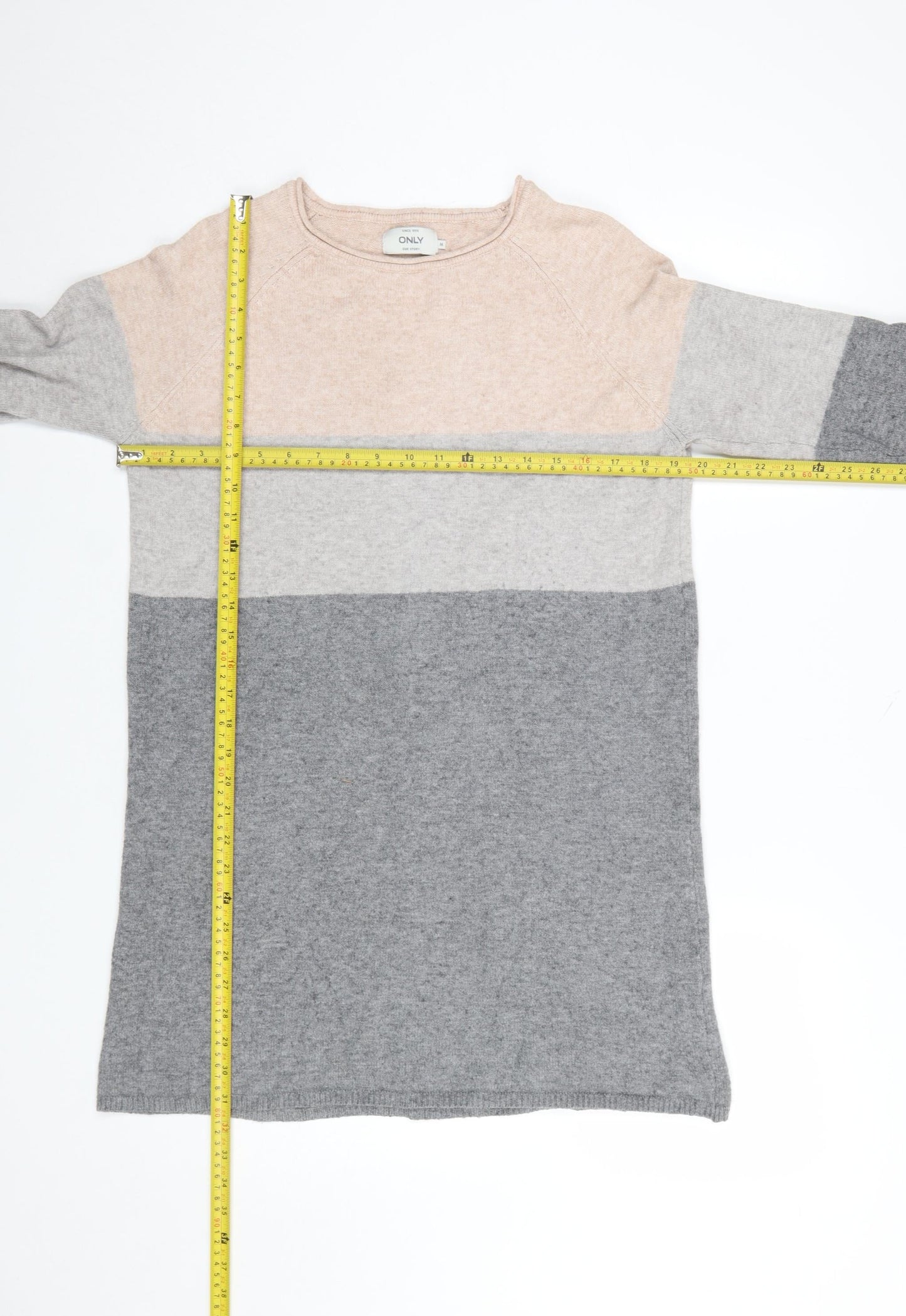 Womens UK Size M Only Multicoloured Pullover Jumper