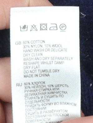 Womens UK Size M Reiss Blue Pullover Jumper