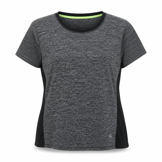 Front view of St. Bernard for Dunnes Stores women’s grey xl active fit t-shirt