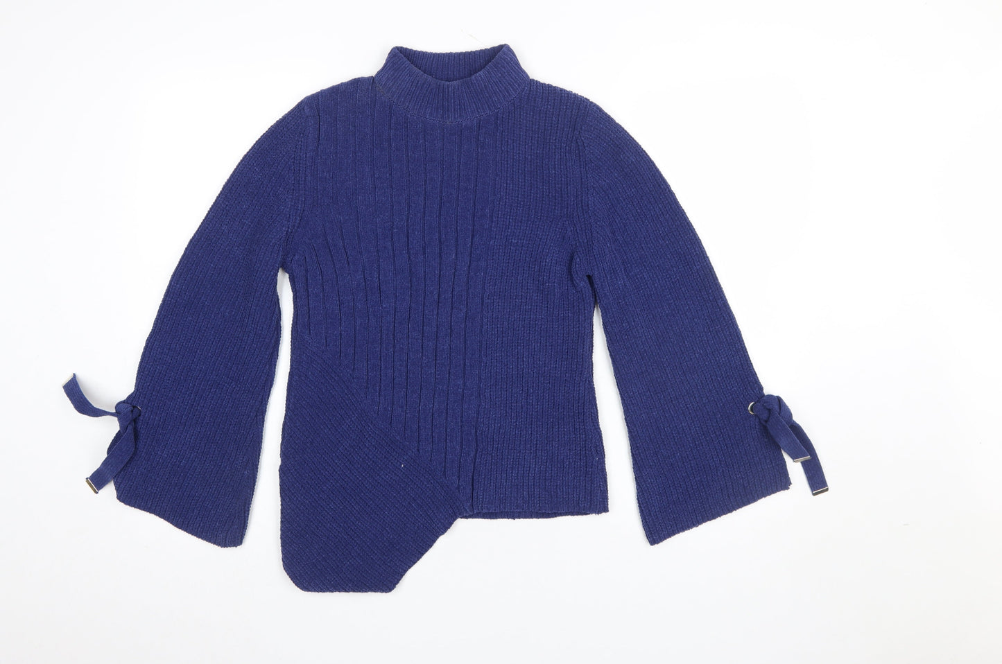 Womens UK Size M Moda Elementi Blue Pullover Jumper