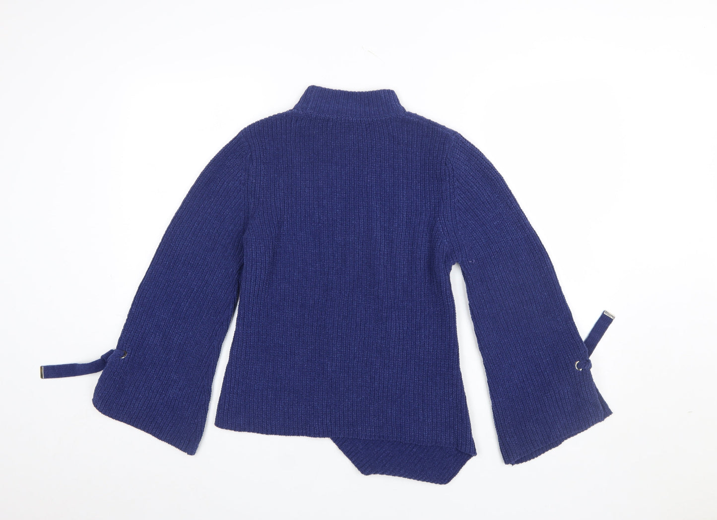 Womens UK Size M Moda Elementi Blue Pullover Jumper