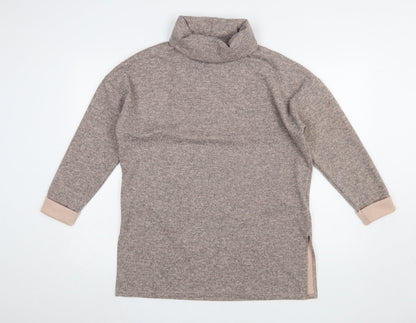 Womens UK Size M New Look Beige Pullover Jumper