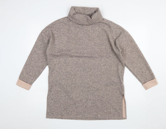 Womens UK Size M New Look Beige Pullover Jumper