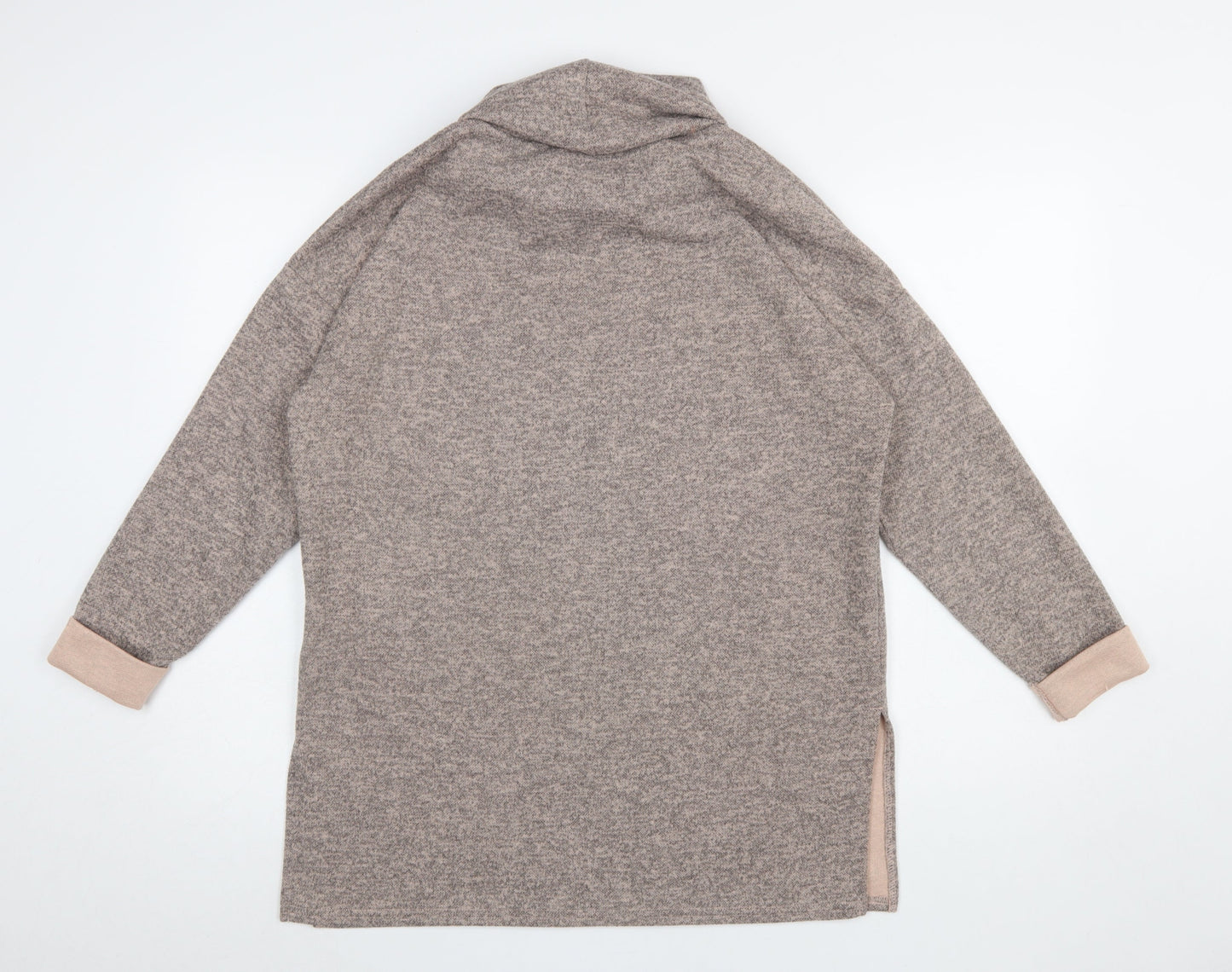 Womens UK Size M New Look Beige Pullover Jumper
