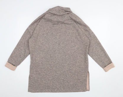 Womens UK Size M New Look Beige Pullover Jumper