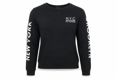 Womens UK Size M H&M Black Pullover Sweatshirt
