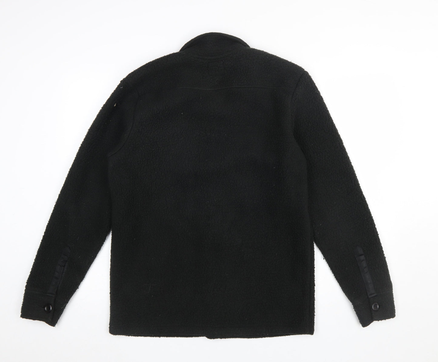 Mens UK Size M REDEFINED REBEL Black Basic Jacket