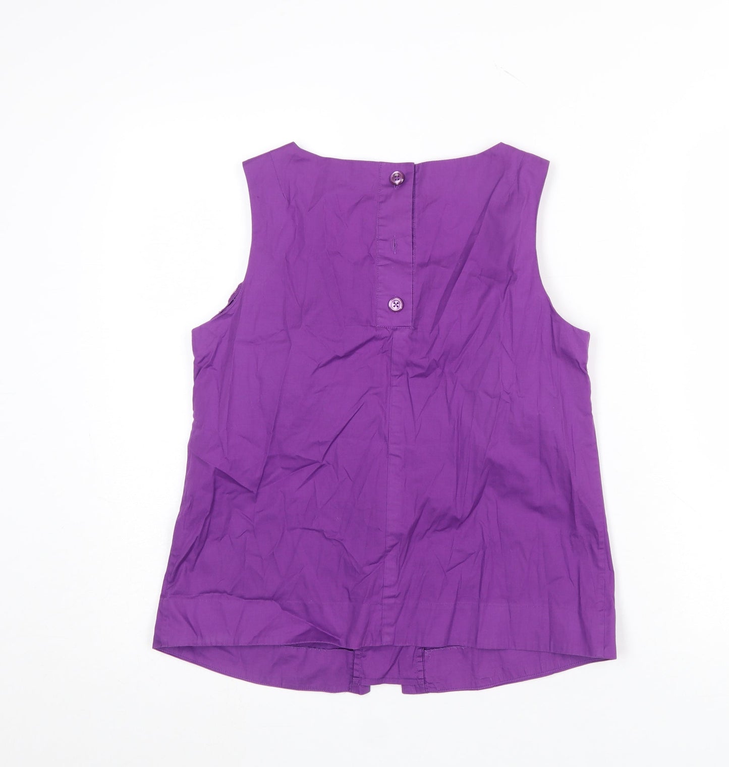 Womens UK Size 10 Tommy Hilfiger Purple Basic Blouse