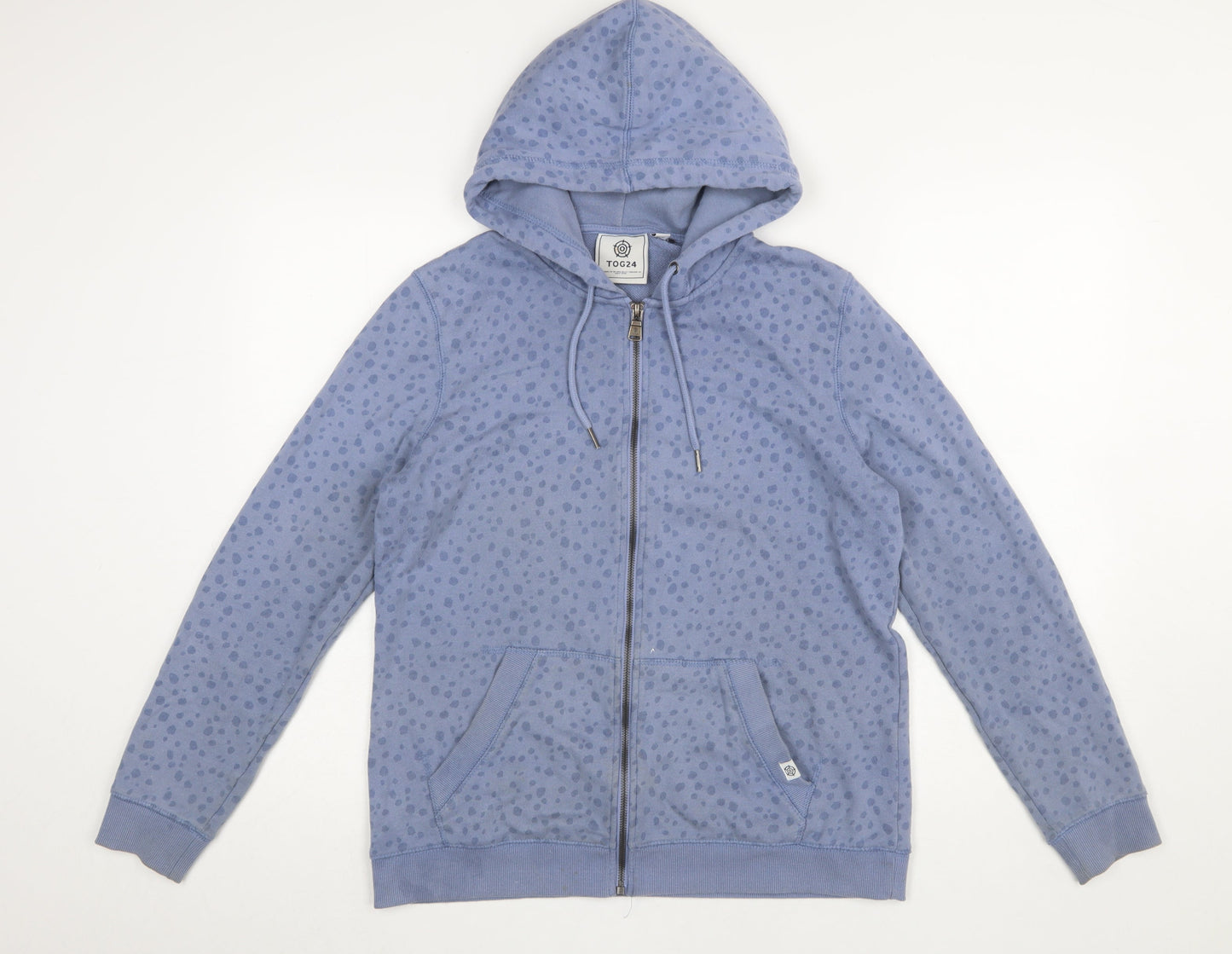 Womens UK Size 12 TOG24 Blue Full Zip Hoodie