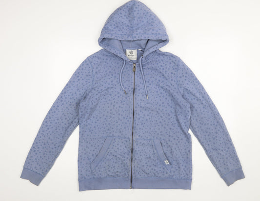 Womens UK Size 12 TOG24 Blue Full Zip Hoodie