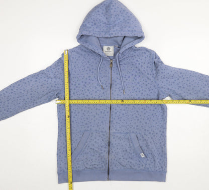 Womens UK Size 12 TOG24 Blue Full Zip Hoodie