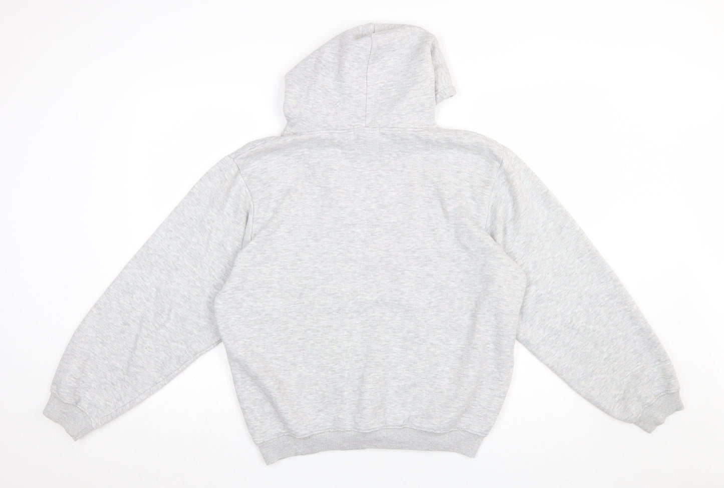 Womens UK Size M PRETTYLITTLETHING Grey Pullover Hoodie