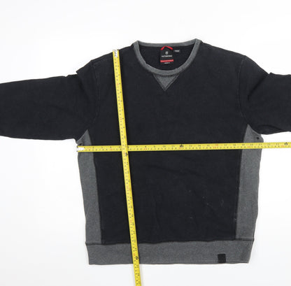 Mens UK Size L Victorinox Black Pullover Sweatshirt