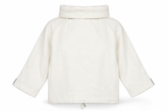 Womens UK Size 14 Cotton Traders Ivory Pullover Sweatshirt