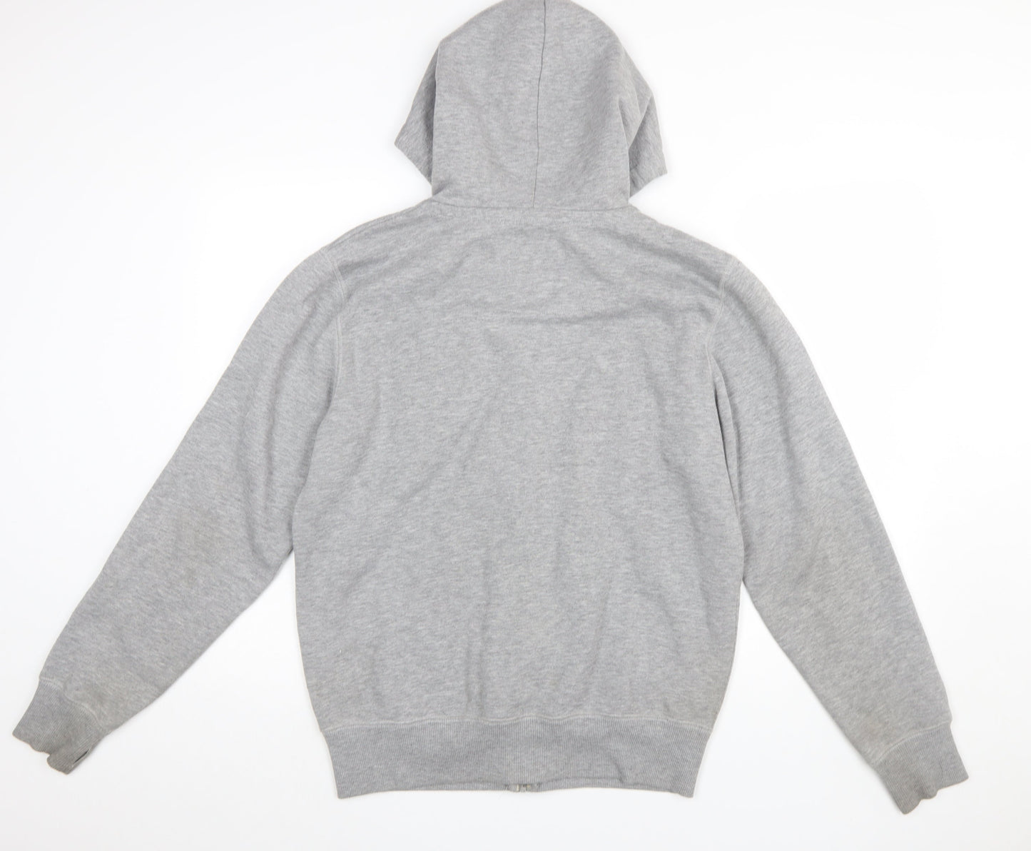 Mens UK Size M Duffer Grey Full Zip Hoodie