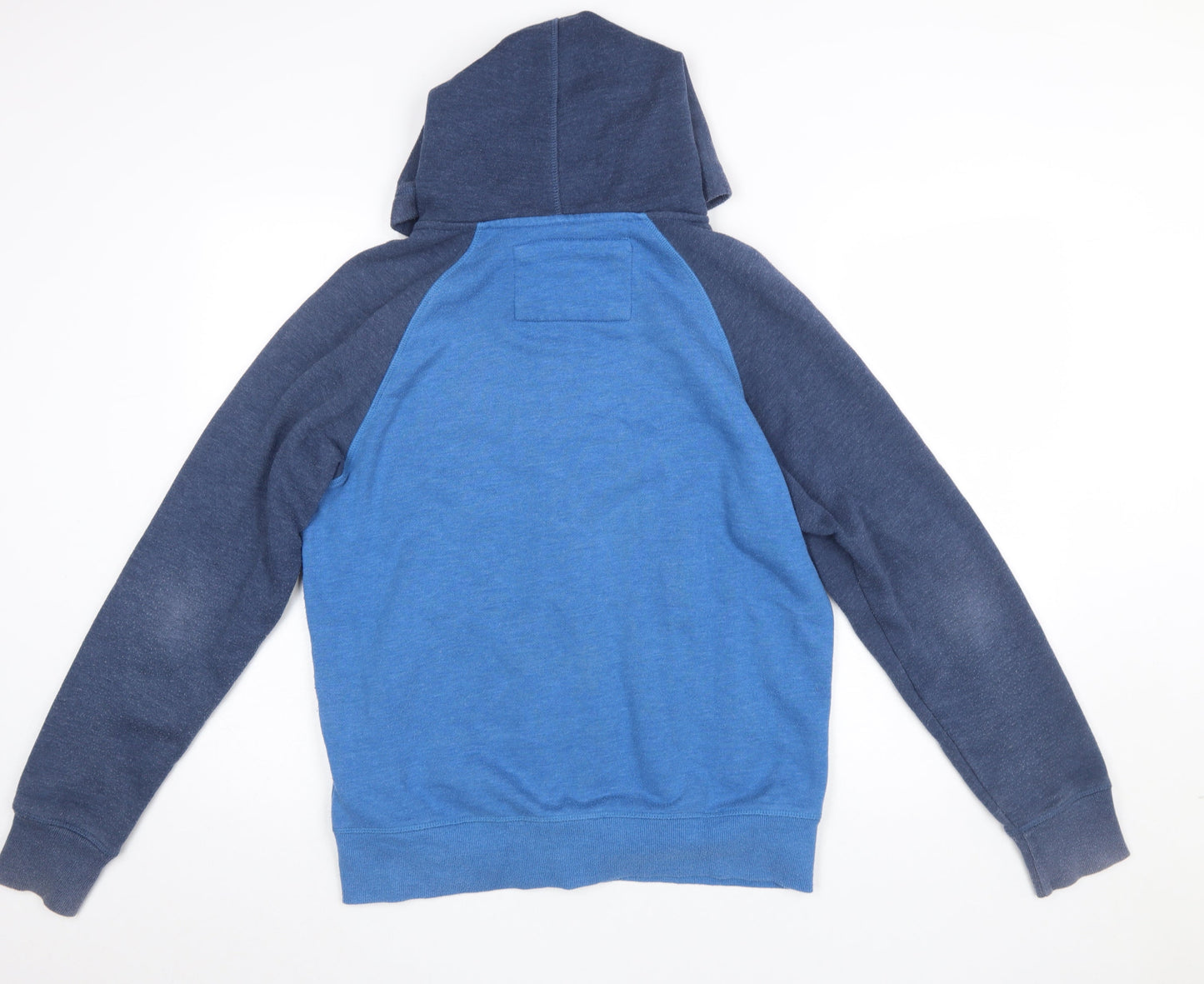 Mens UK Size S Saltrock Blue Full Zip Hoodie