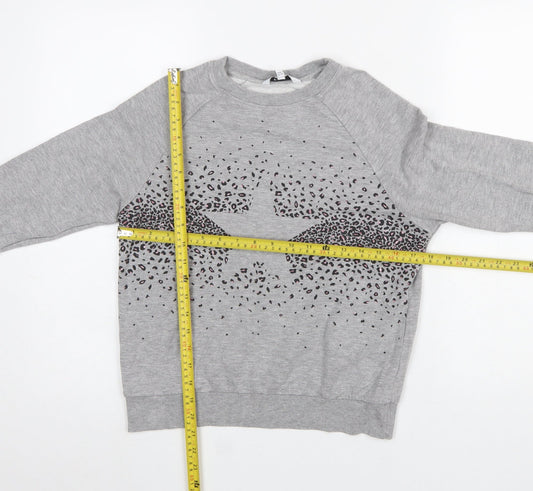 Womens UK Size XS NEXT Grey Pullover Sweatshirt