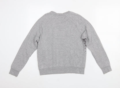 Womens UK Size XS NEXT Grey Pullover Sweatshirt