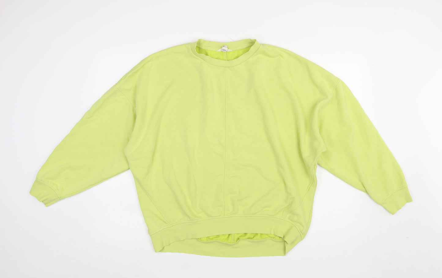 Womens UK Size S River Island Green Pullover Sweatshirt