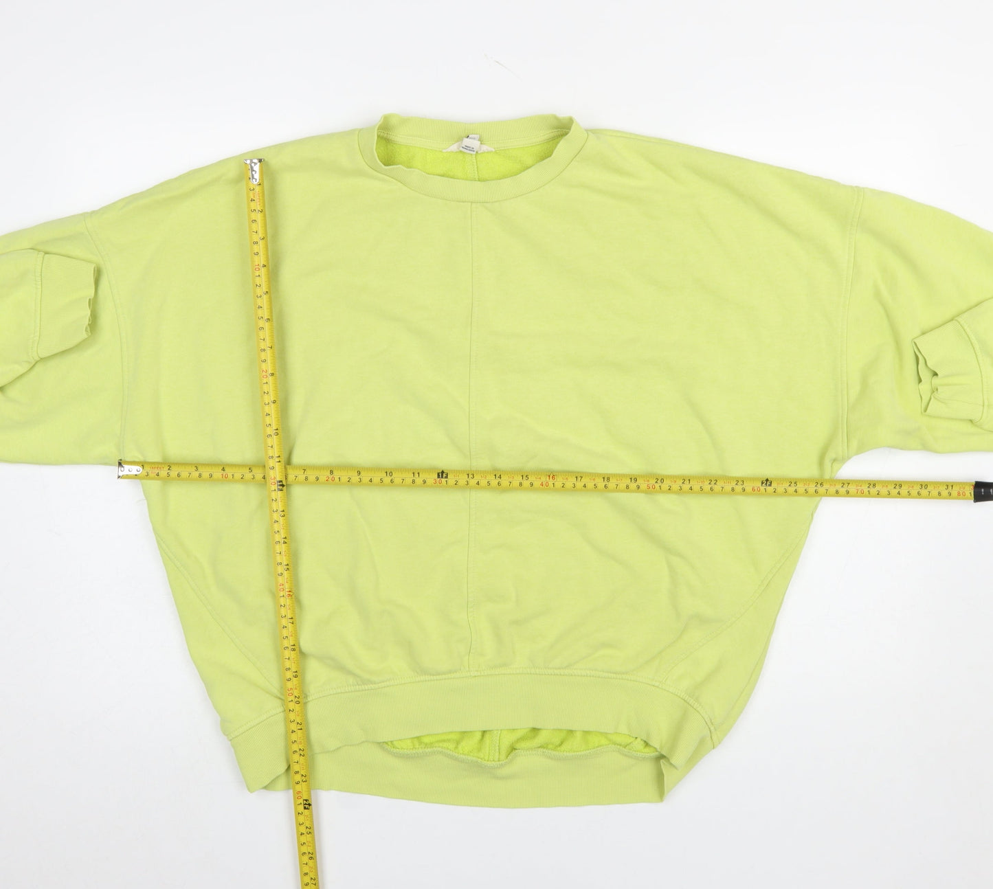 Womens UK Size S River Island Green Pullover Sweatshirt