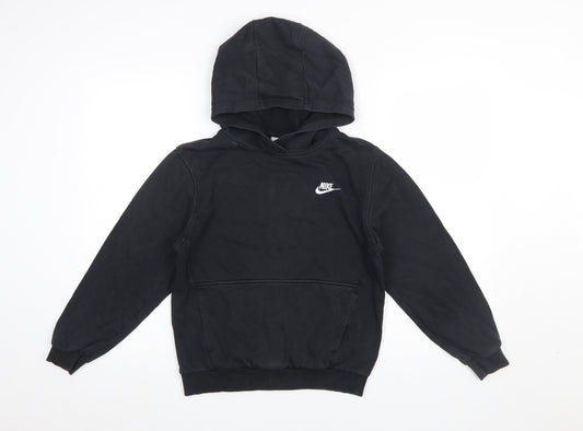 Boys UK Size L Nike Black Pullover Hoodie