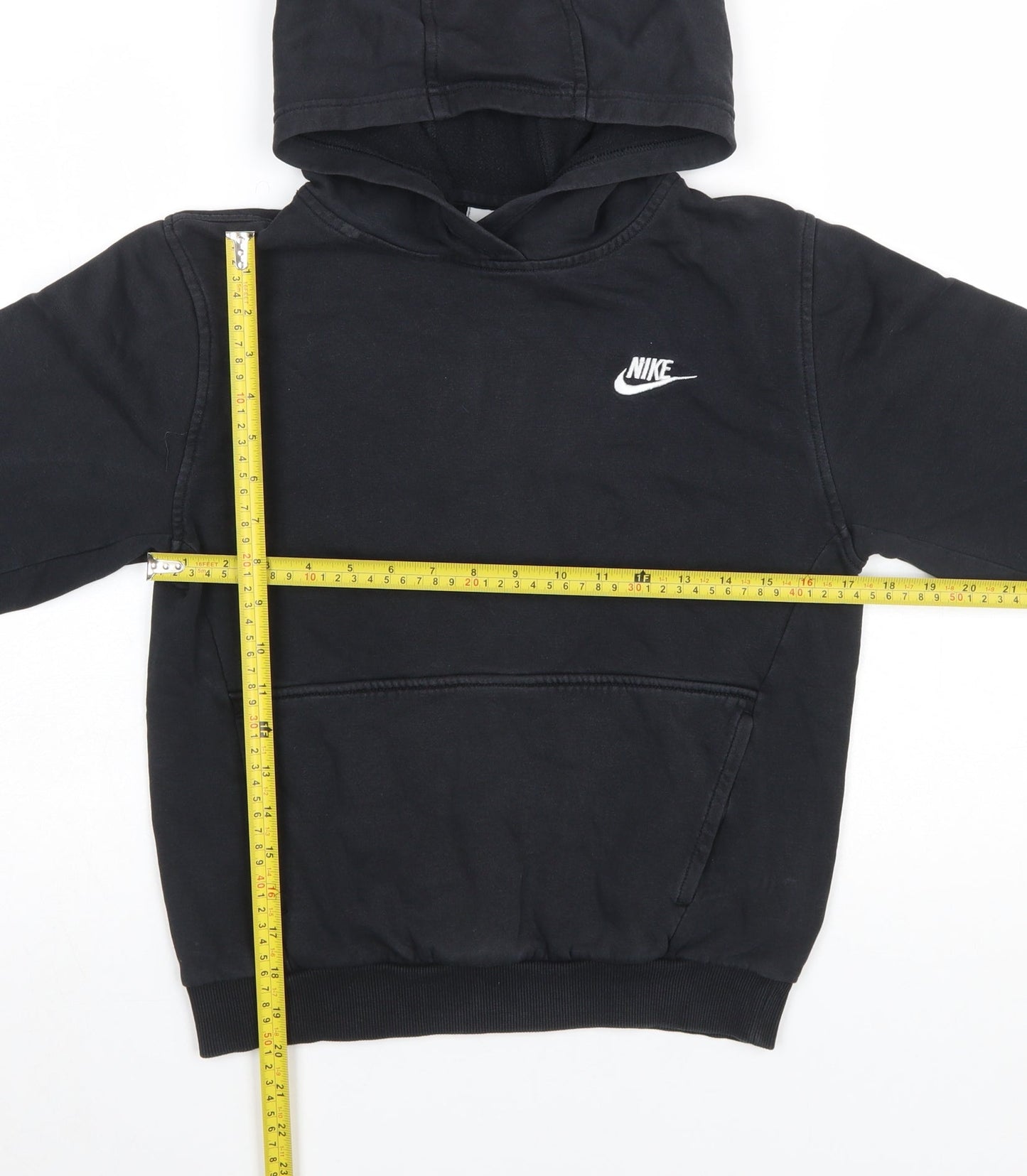 Boys UK Size L Nike Black Pullover Hoodie