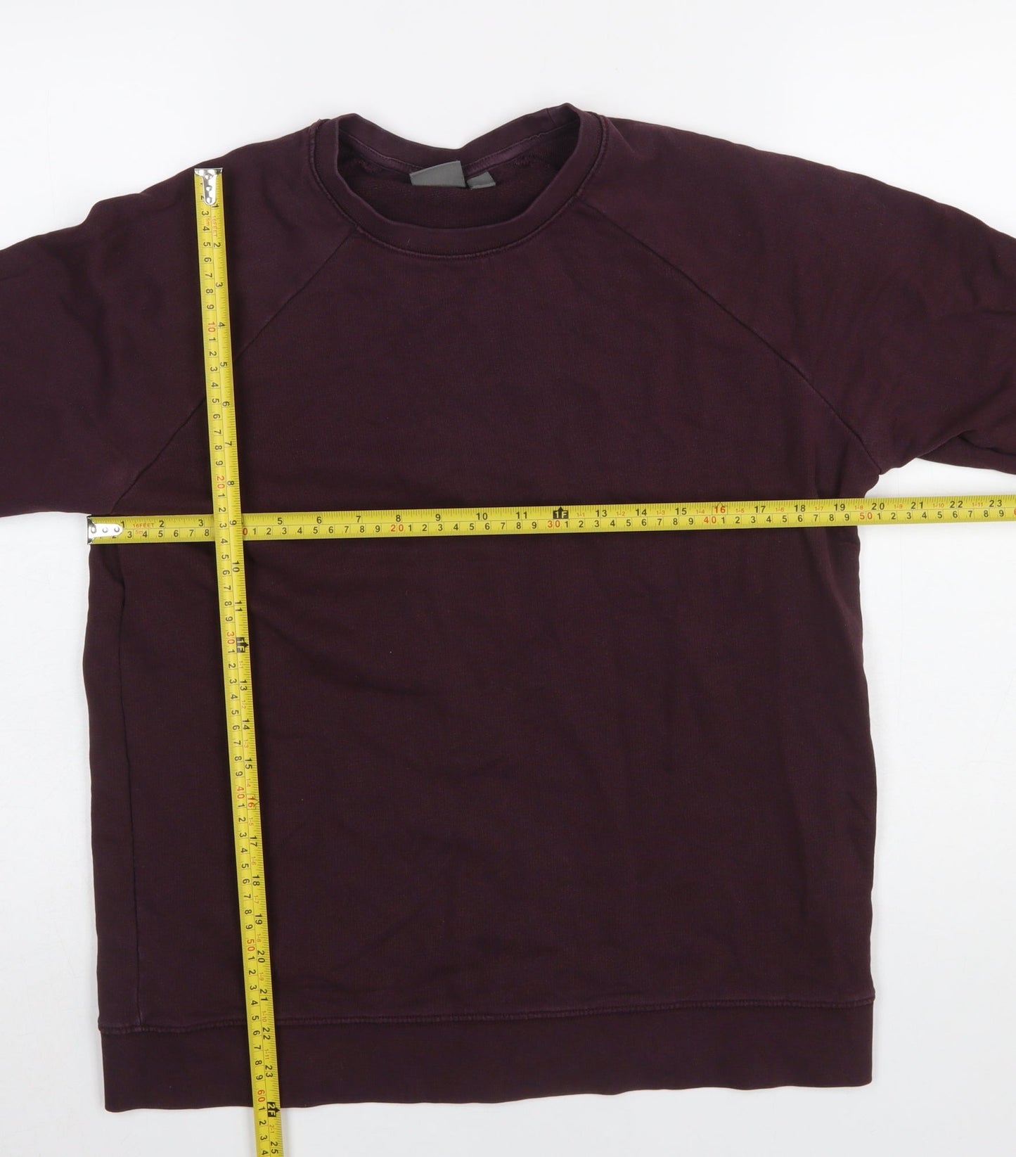 Mens UK Size L ASOS Purple Pullover Sweatshirt