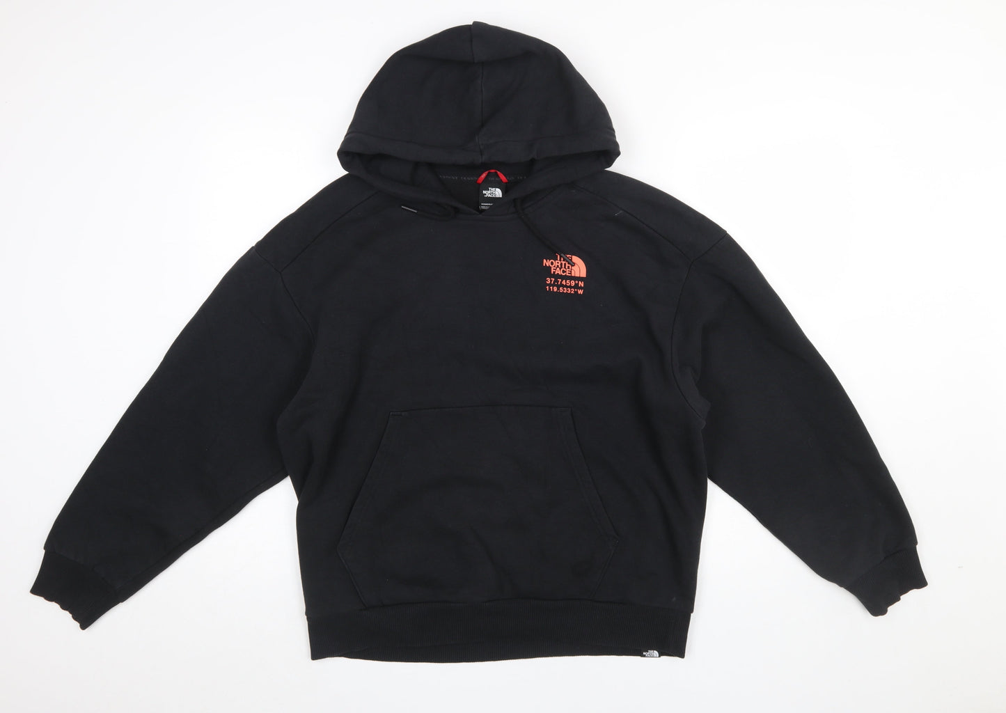 Womens UK Size L The North Face Black Pullover Hoodie