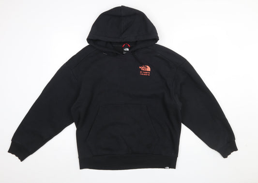 Womens UK Size L The North Face Black Pullover Hoodie
