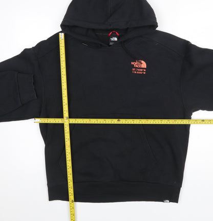 Womens UK Size L The North Face Black Pullover Hoodie