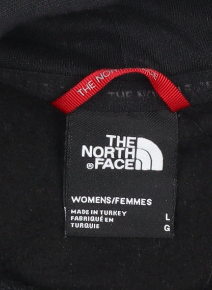 Womens UK Size L The North Face Black Pullover Hoodie