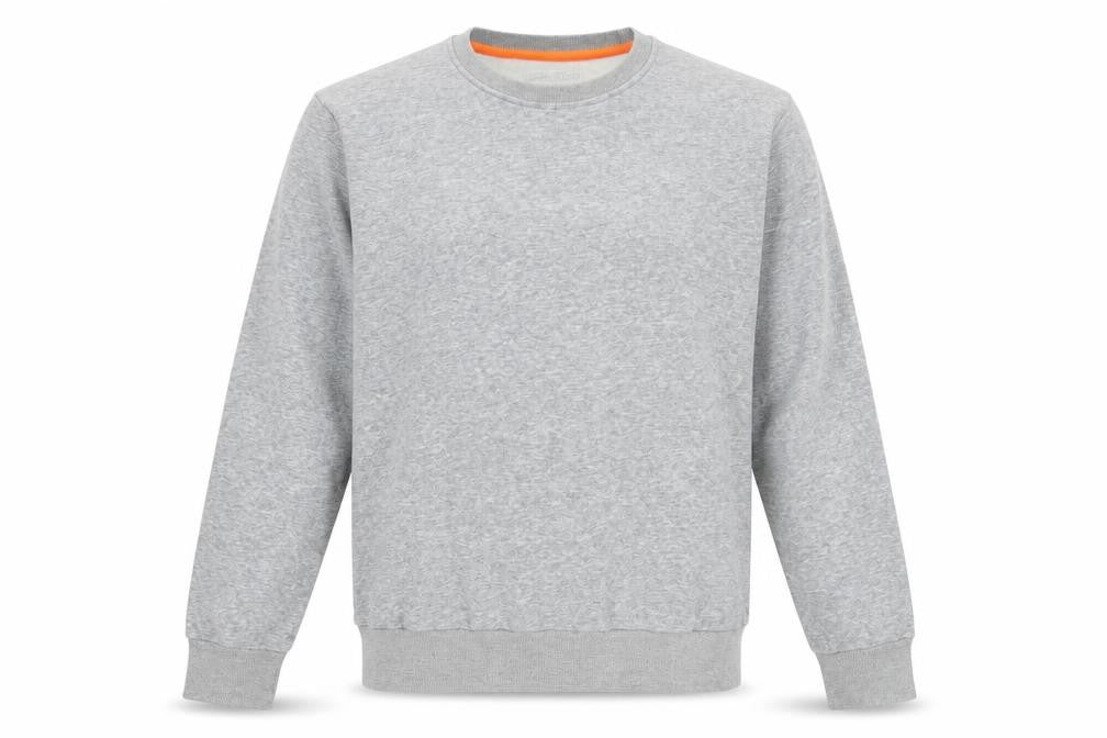 Mens UK Size L Blue Star Grey Pullover Sweatshirt