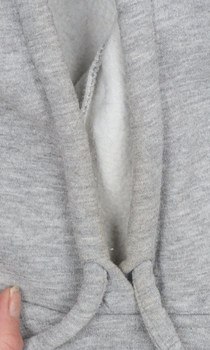 Womens UK Size 8 Misspap Grey Pullover Hoodie