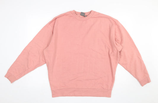 Mens UK Size M ASOS Pink Pullover Sweatshirt