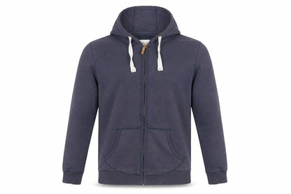 FatFace Men's Blue Full Zip Hoodie Size M Cotton Blend