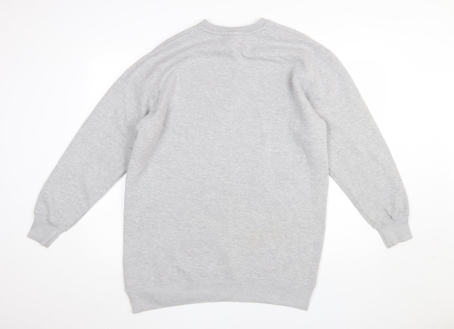 Mens UK Size M Pull&Bear Grey Pullover Sweatshirt