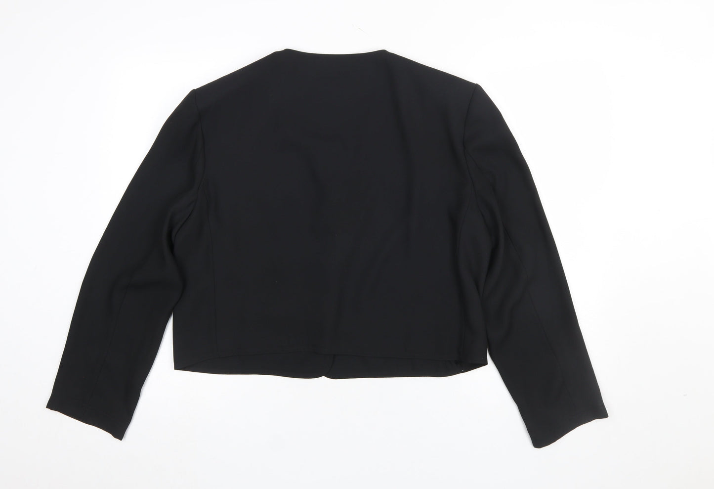 Womens UK Size 16 Barry Sherrard Regular Black Suit Jacket